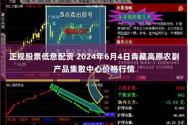 正规股票低息配资 2024年6月4日青藏高原农副产品集散中心价格行情