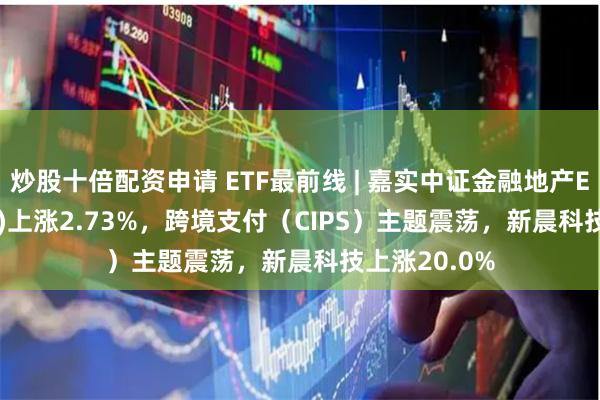 炒股十倍配资申请 ETF最前线 | 嘉实中证金融地产ETF(512640)上涨2.73%，跨境支付（CIPS）主题震荡，新晨科技上涨20.0%